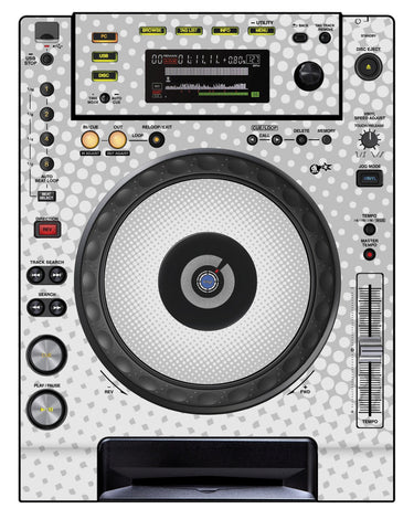 Pioneer DJ CDJ 850 Skin Gradienter White